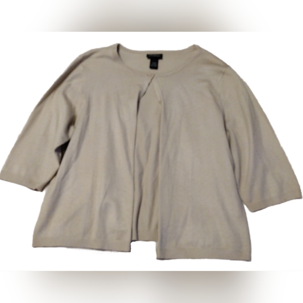LANE BRYANT 3/4 SLEEVE 1 BUTTON CLOSURE CARDIGAN WOMEN'S SIZE 18/20
